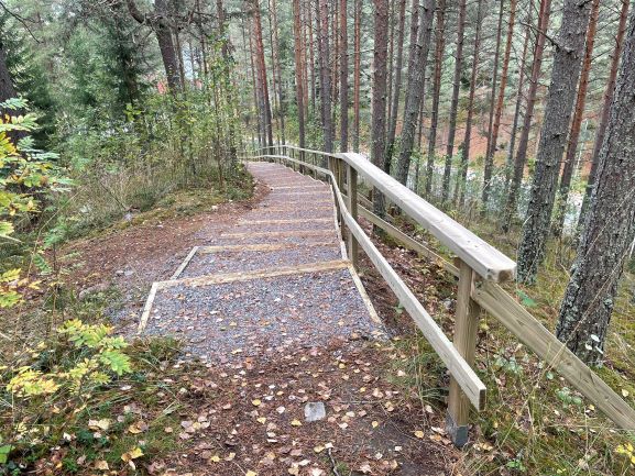 Nyhkälänharjun maastoportaat